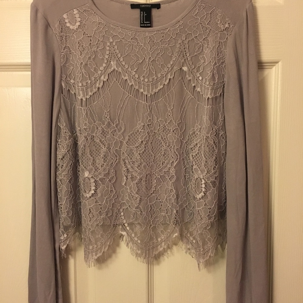 Forever 21 lace top